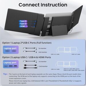 Synnov laptop screen extender